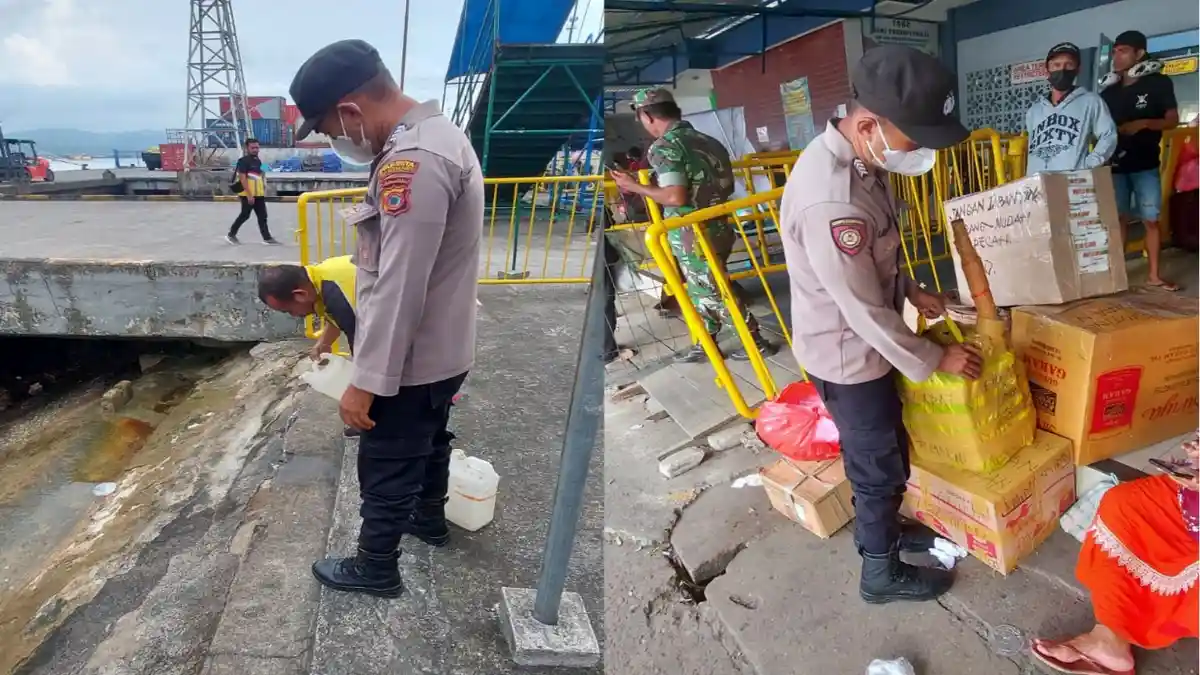 Dua Pekan di Januari, Polisi Ambon Sita dan Musnahkan 200 Liter Sopi