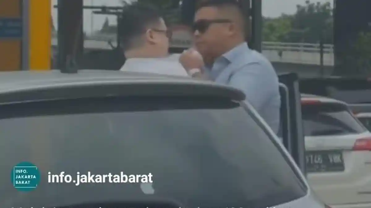 Polisi Sudah Tahu Identitas Pengemudi Pajero yang Berantem di Tol Tomang
