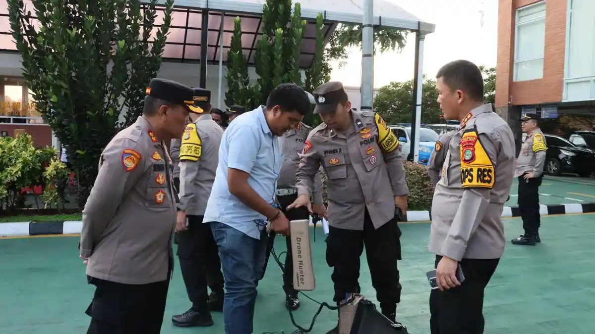 Polresta Bandara Soetta Terjunkan Tim Khusus Anti Drone untuk Amankan Malam Tahun Baru