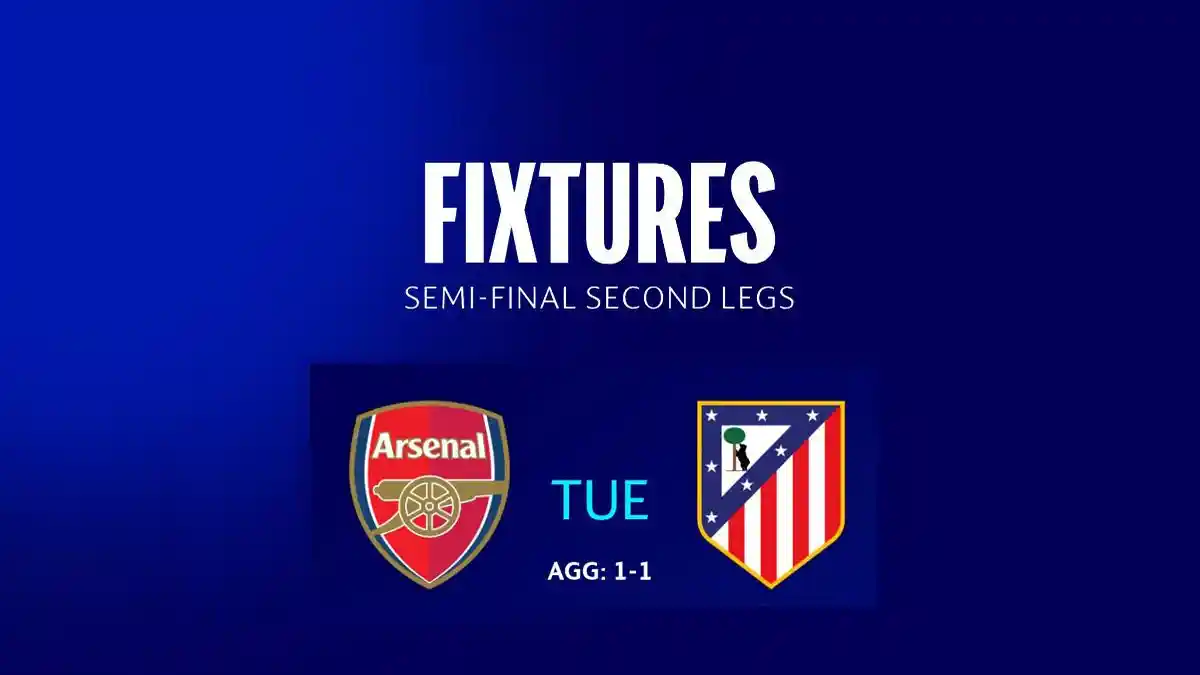 Jadwal Siaran Langsung Arsenal vs Atletico Madrid, Semifinal Liga Champions, Live SCTV