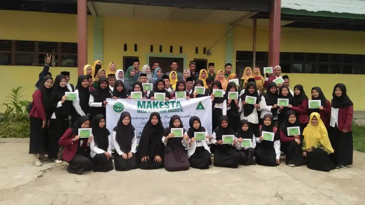 PAC IPNU IPPNU Sungai Raya Gelar Makesta di MAS Minhajul Amilin