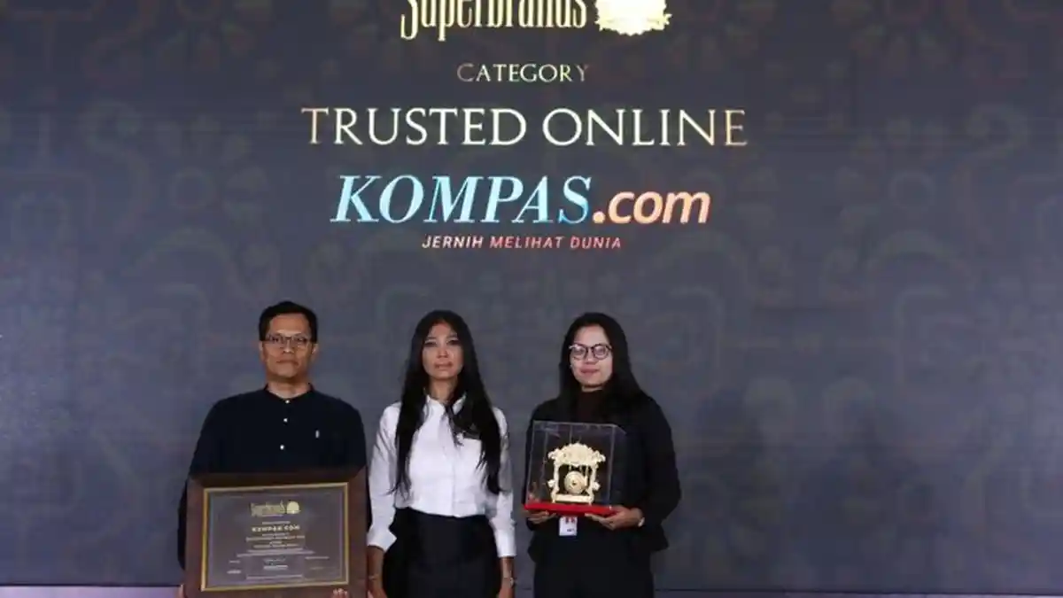 Awards Superbrands 2019, Kompas.com  Kembali Jadi Pemenang Kategori Media Online Tepercaya
