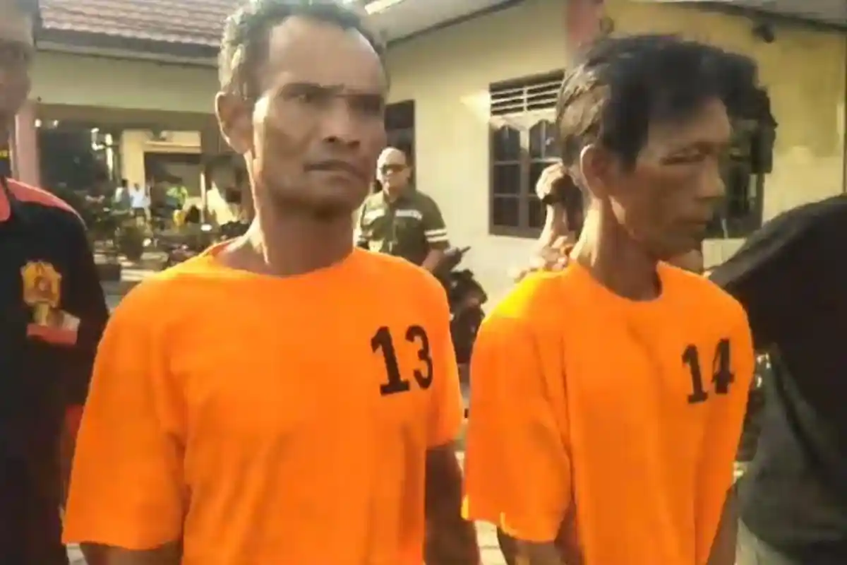 2 Pria Paruh Baya Ini Dijebloskan ke Penjara, Nekat Curi Pagar Warga
