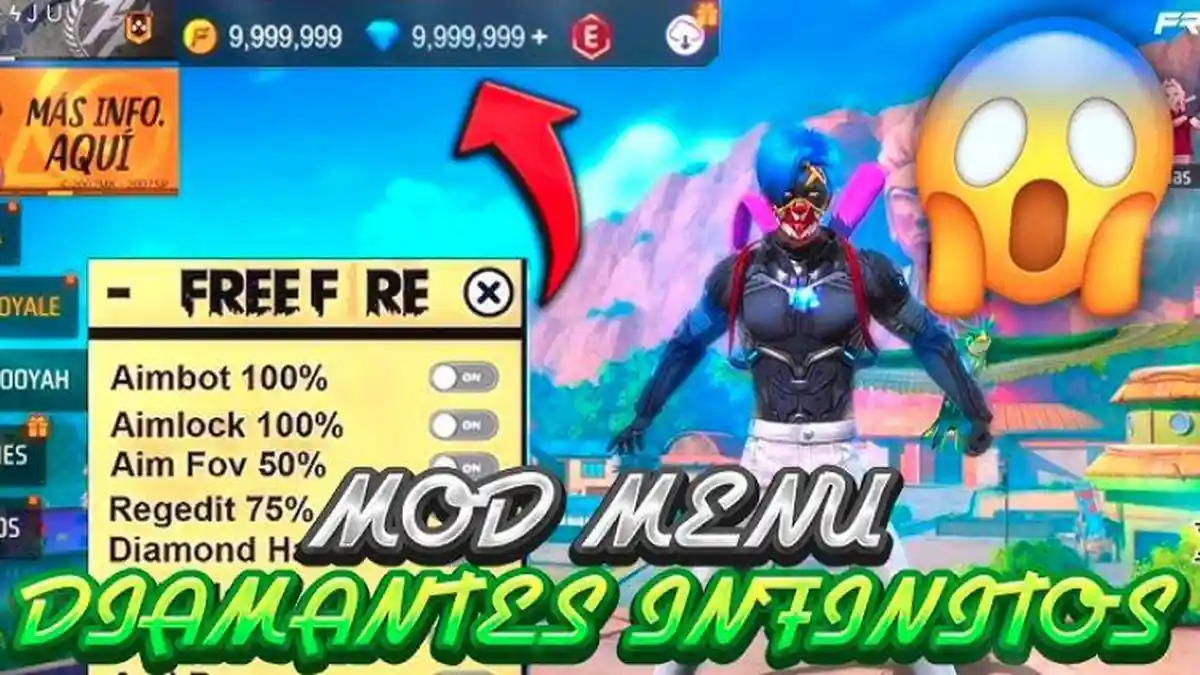 LINK DOWNLOAD Free Fire MOD 2025: Diamond Unlimited +999999, Senjata No ...
