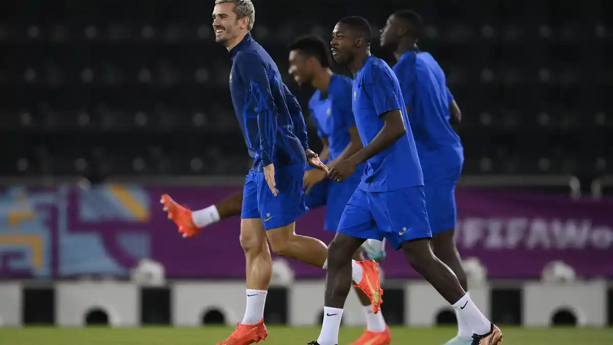 Kabar Pemain Terkena Flu, Kini Skuad Timnas Prancis Fit Jelang Final Piala Dunia 2022