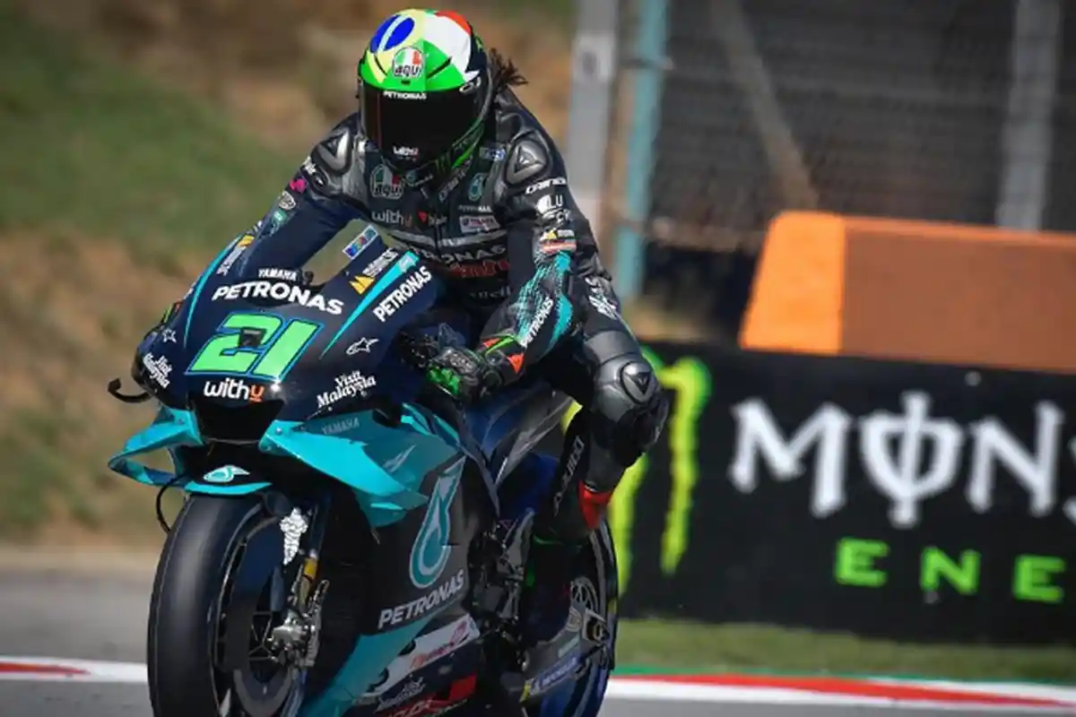 Hasil MotoGP Teruel Sirkuit Aragon, Morbidelli Juara, Posisi Terdepan Crash di Lap Pertama