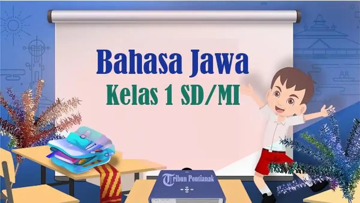 55 SOAL Ujian Sekolah Bahasa Jawa Kelas 1 SD Kurikulum Merdeka, Kunci Jawaban UAS PAS SAS Semester 1