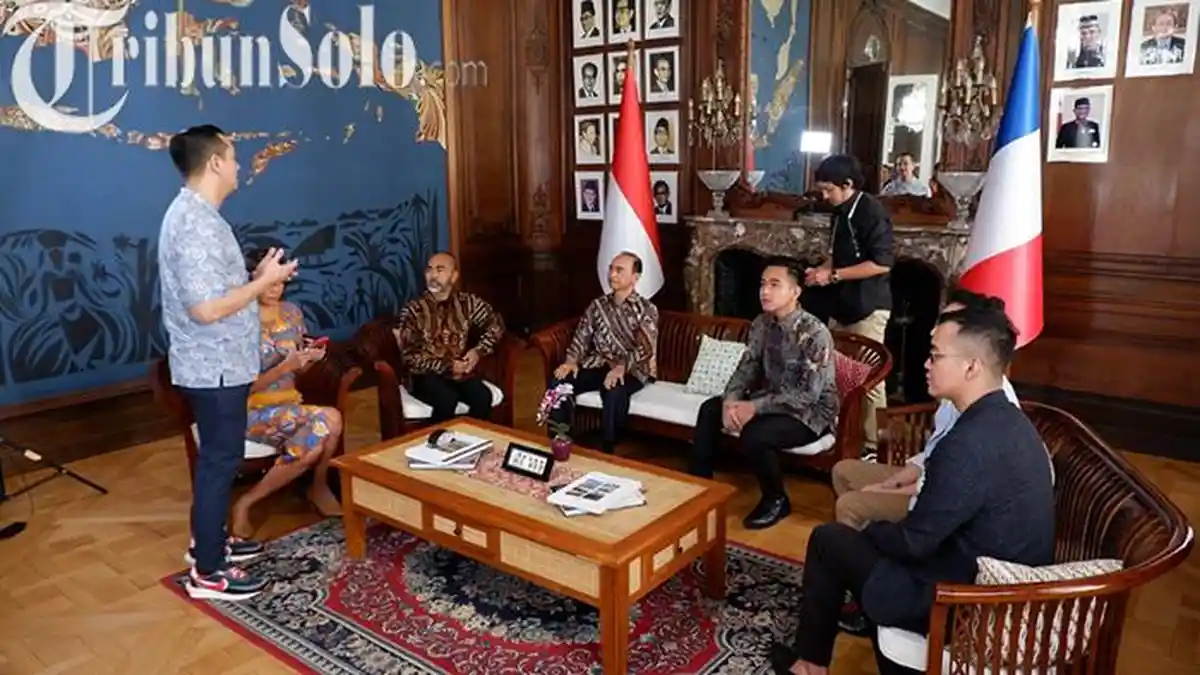 Ini Strategi Gibran Agar Batik Solo Bisa Naik Kelas, Tembus Pasar Perancis & Mendunia