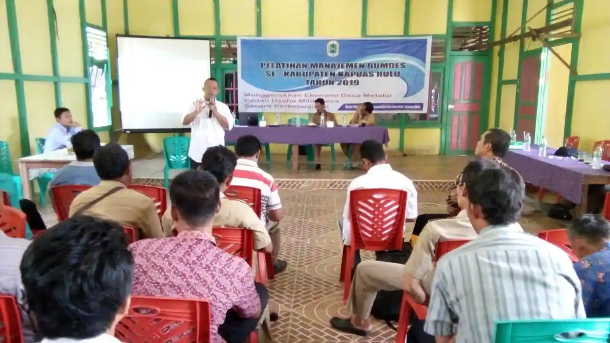 DPMD Laksanakan Pelatihan Manajemen BUMDes