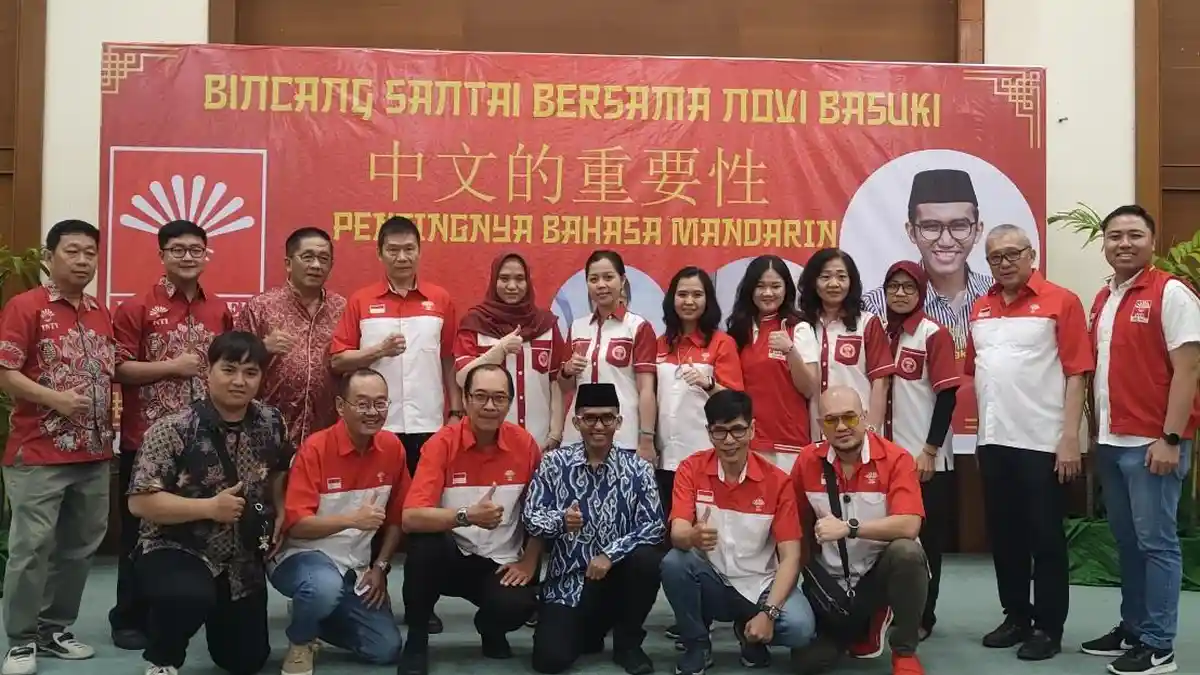 PD INTI Sulsel Bincang Bareng Novi Basuki, Bahas Pentingnya Bahasa Mandarin