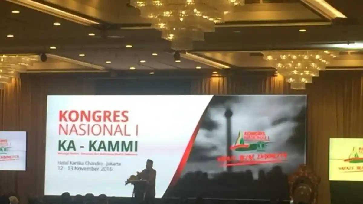 Jusuf Kalla Buka Kongres Nasional I Keluarga Alumni KAMMI