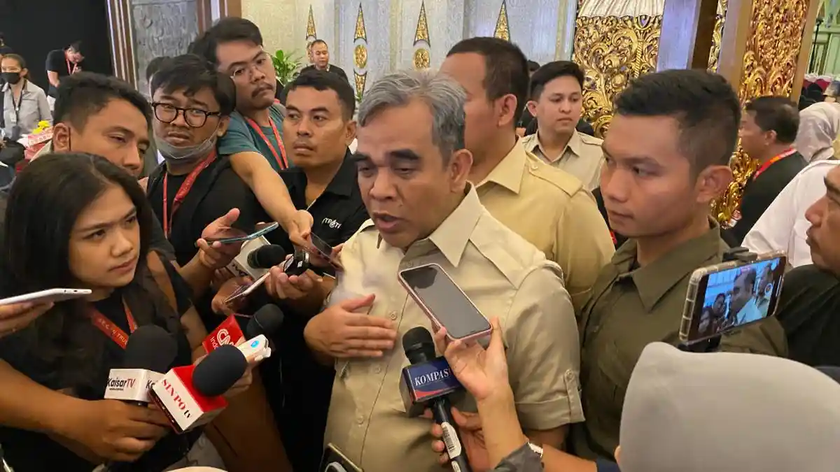 Kelakar Muzani Ada Partai Warna Merah Putih Bakal Dukung Prabowo: Itu PDIP Bukan Ya?