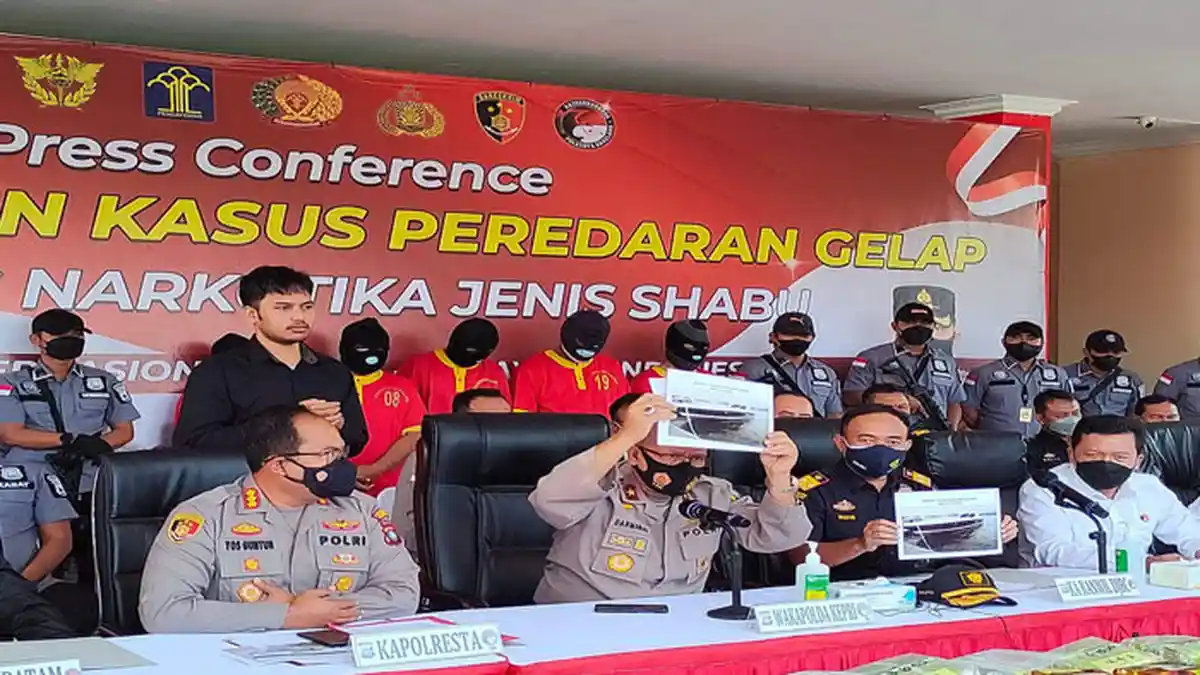 Penangkapan 107 Kilo Sabu di Batam, Polisi Masih Lengkapi Administrasi Penyidikan