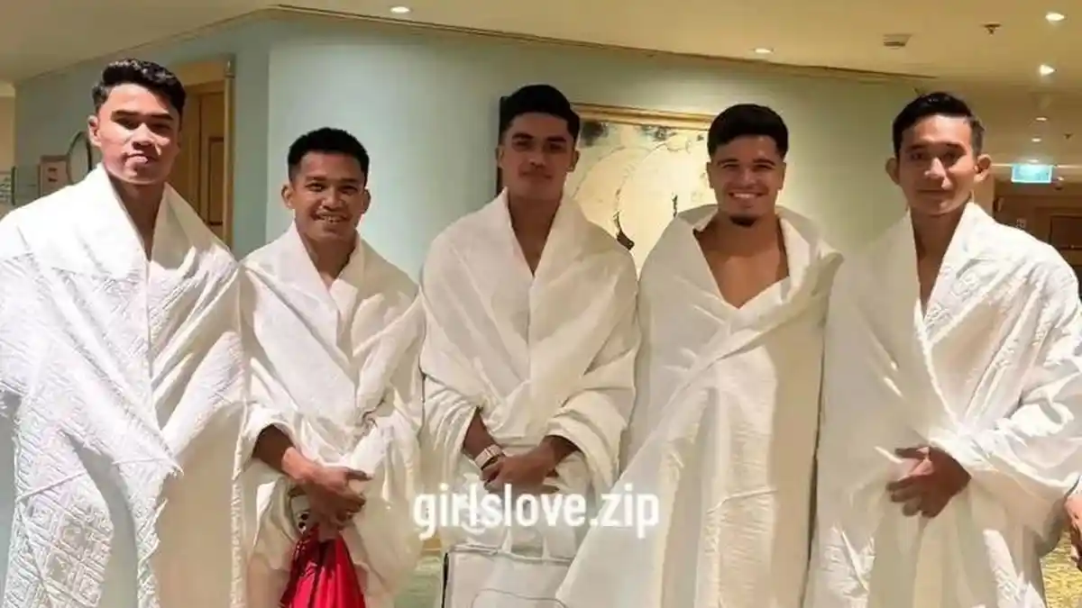 Semoga Menang! Pemain Timnas Indonesia Umroh Dulu Sebelum Melawan Arab Saudi