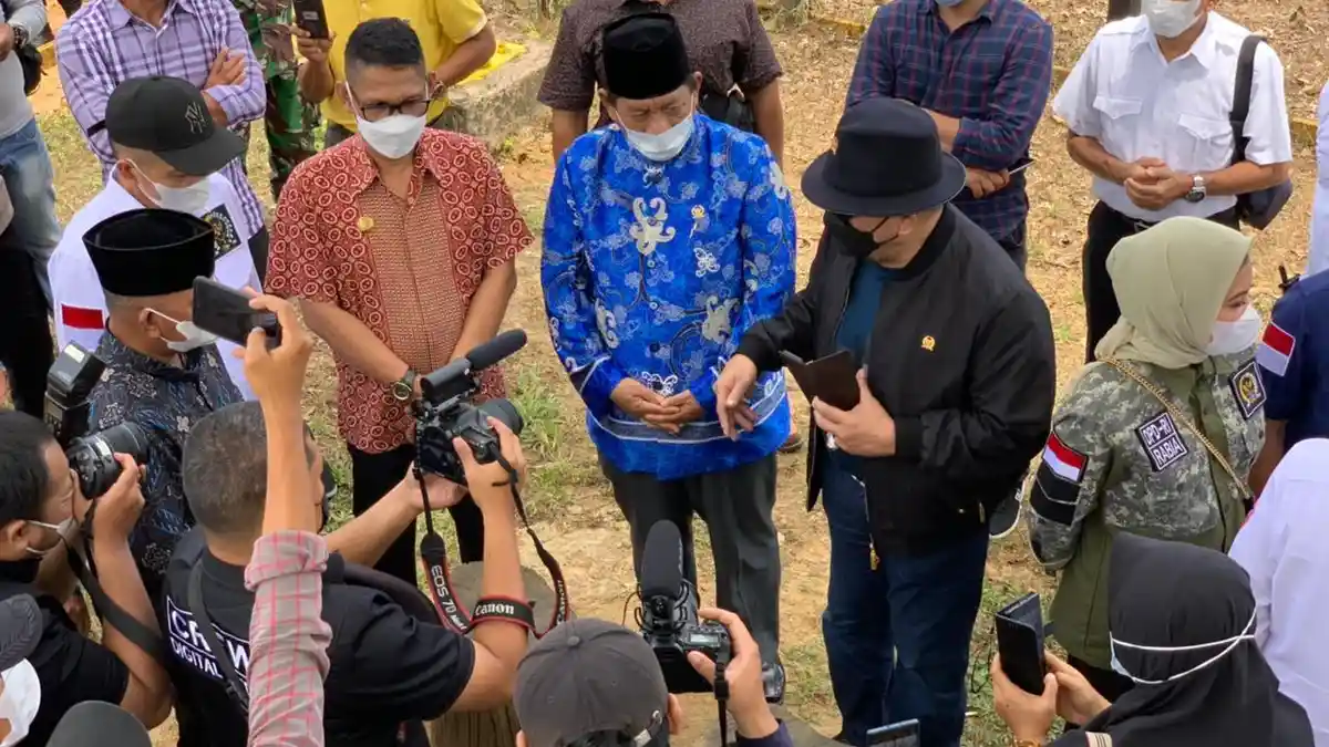 Temui Warga Penajam Paser Utara, LaNyalla Datangi Titik Nol Ibu Kota Negara