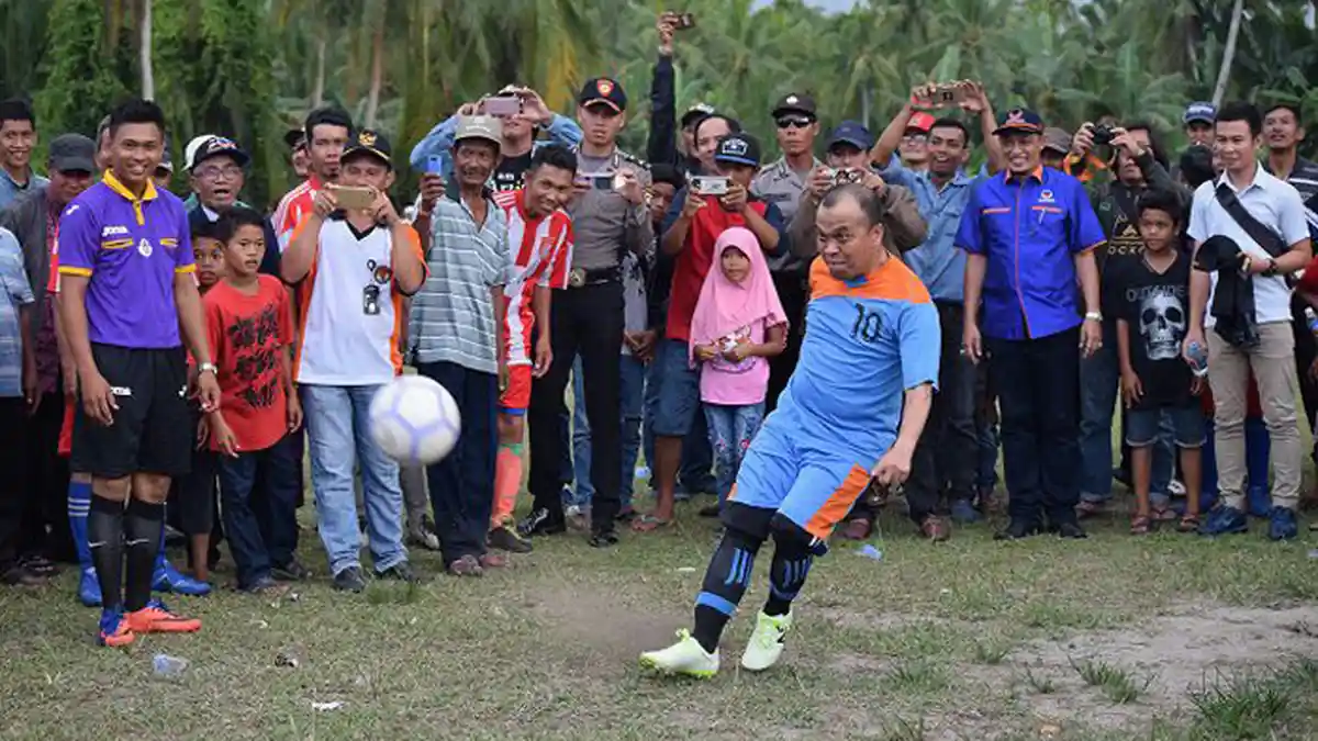 Ini Tanggapan Bupati Sambas Bisa Berolahraga Bareng dengan Masyarakat