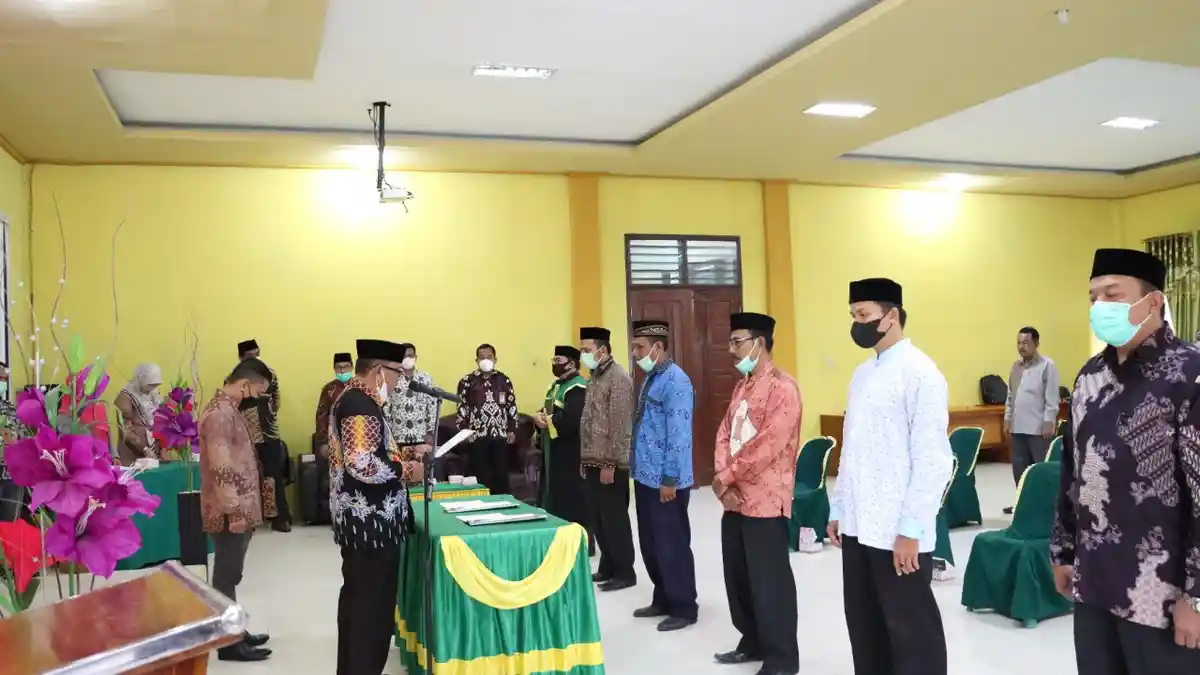 Ini Pesan Rektor IAIN Langsa Usai Lantik Lima Pejabat Pelaksana Akademik