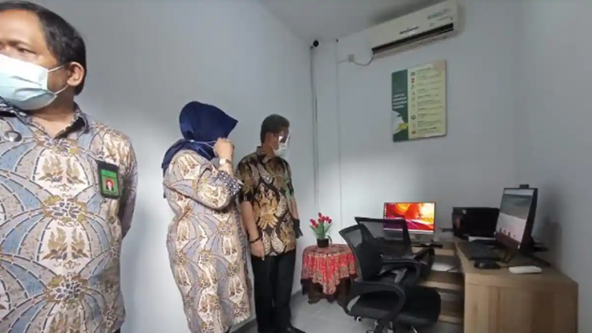 Cegah Penyebaran Covid-19, PN Malang Ciptakan Inovasi Anjungan Pelayanan Mandiri