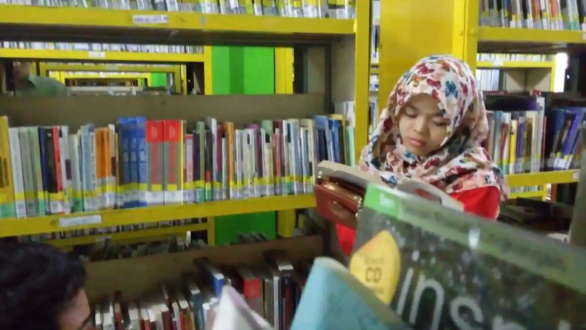 Pinjam Buku di Perpustakaan Medan Tak Ada Denda