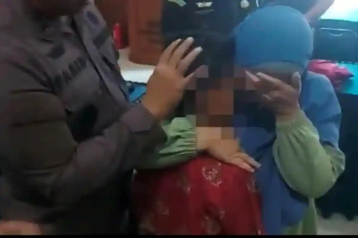 Isak Tangis Ibu Tiri Penganiaya Anak di Lampung Utara Dapat Restorative Justice