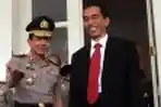 Jokowi dan Kapolda Metro Jaya