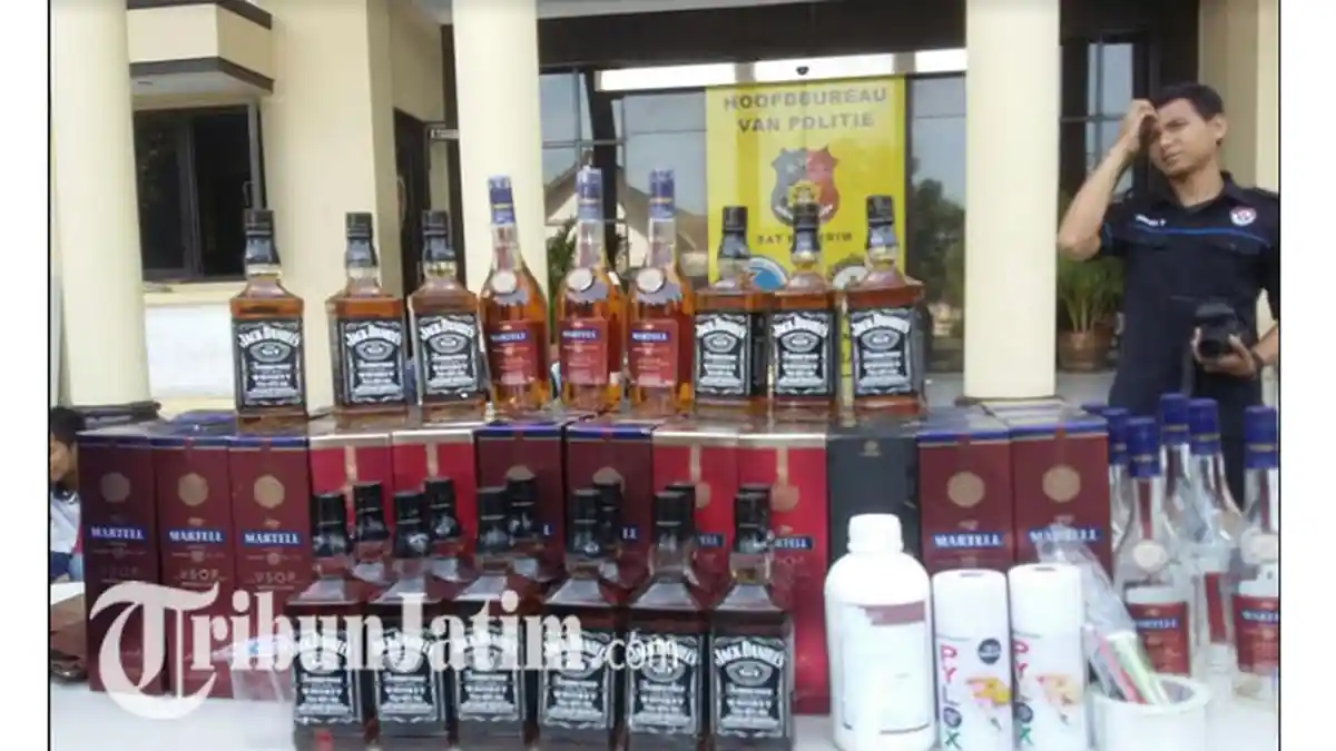Waspada Miras KW Merek Jack Daniels Buatan Malang, Bisa-bisa Bikin Bablas
