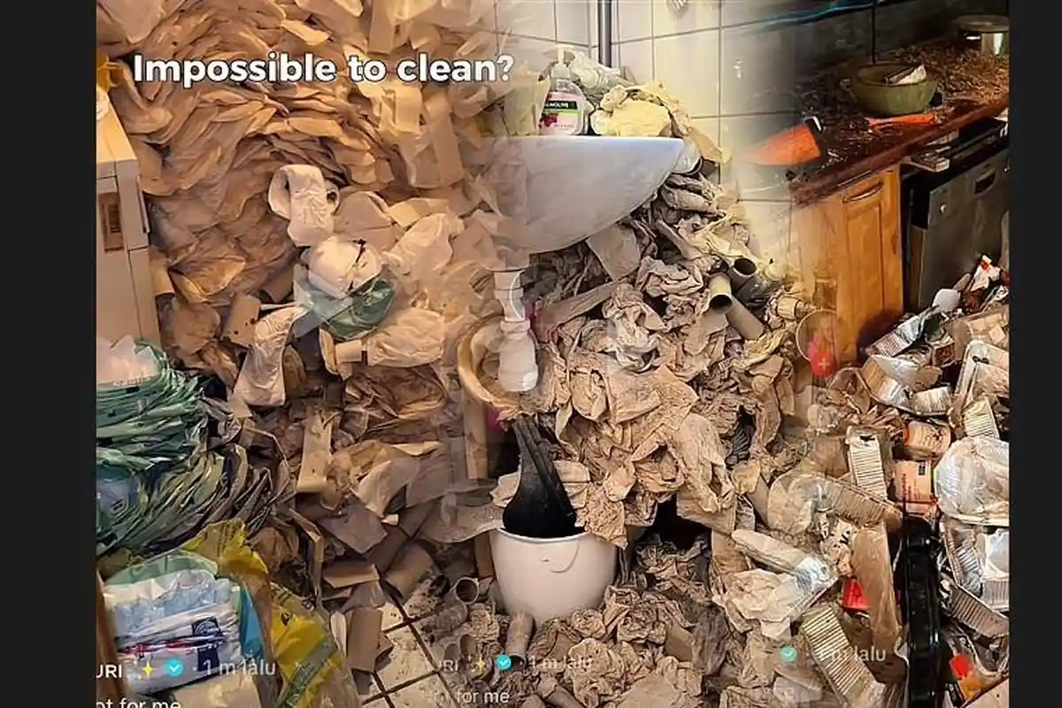 Wanita Syok Lihat Tumpukan Sampah di Kamar Lansia, Sudah Tiga Tahun Tak Pernah Dibersihkan