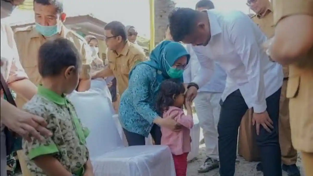 Wali Kota Bobby Nasution Wanti-wanti Pemberian Vaksin Polio: Tolong Ya Pak Kadis Jemput Bola