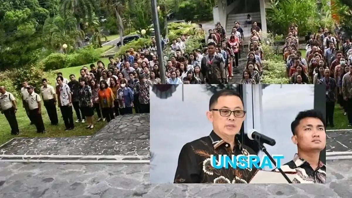 Upacara Peringatan Sumpah Pemuda ke-97 di Unsrat, Rektor Bacakan Pesan Menteri Pemuda dan Olahraga