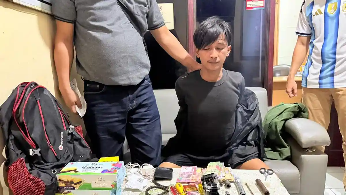 Beraksi di 12 Lokasi, Maling Motor yang Ditangkap di Jatinangor Ternyata Pemain Lama - Tribunjabar.id