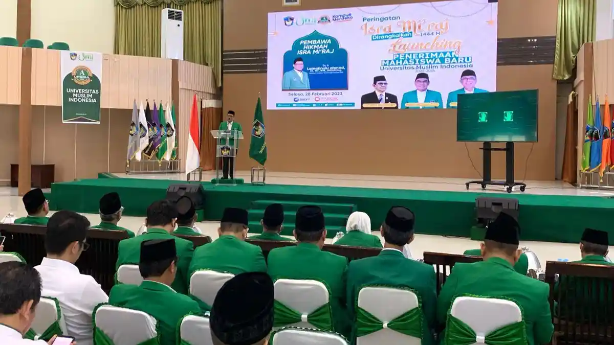 UMI Peringati Isra Mira'j Nabi Muhammad SAW 1444 H, Dekan FTI Pembawa Hikmah