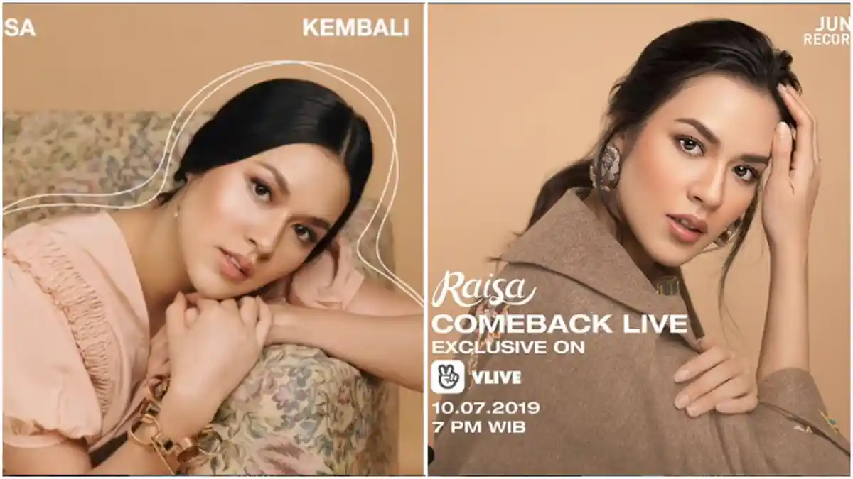 Kembali Bermusik, Raisa Gelar Showcase Lewat Live Streaming Malam Ini