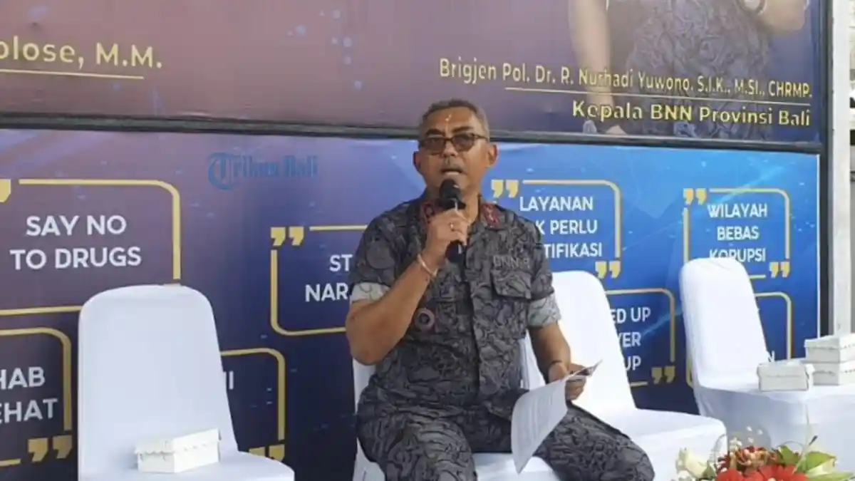 1.500,53 Gram Ganja Berhasil Diamankan, BNNK Badung: WNA Sebagian Besar Dari Thailand