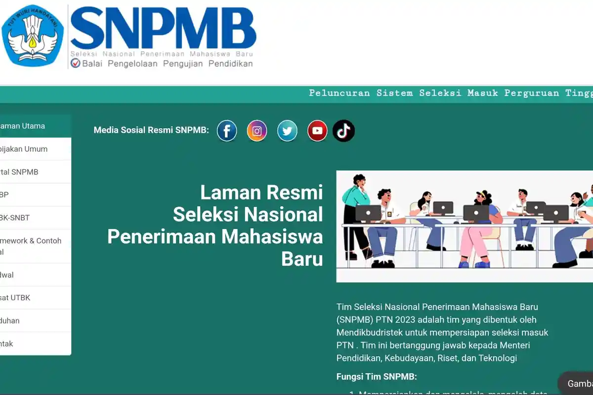 Pendaftaran SNBP 2023 Ditutup Besok, Berikut Syarat, Jadwal, serta Link Daftarnya