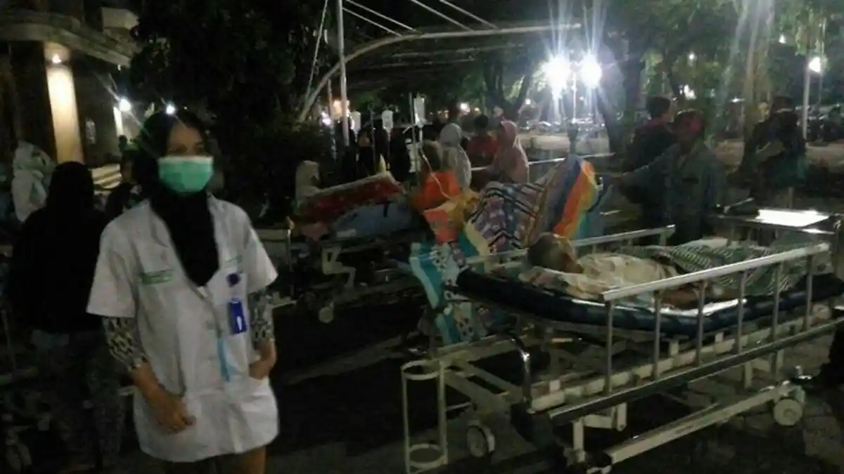 Gempa 15 Desember 2017, Memprihatinkan, Seperti Ini Kondisi Pasien dan Bangunan RSUD Banyumas