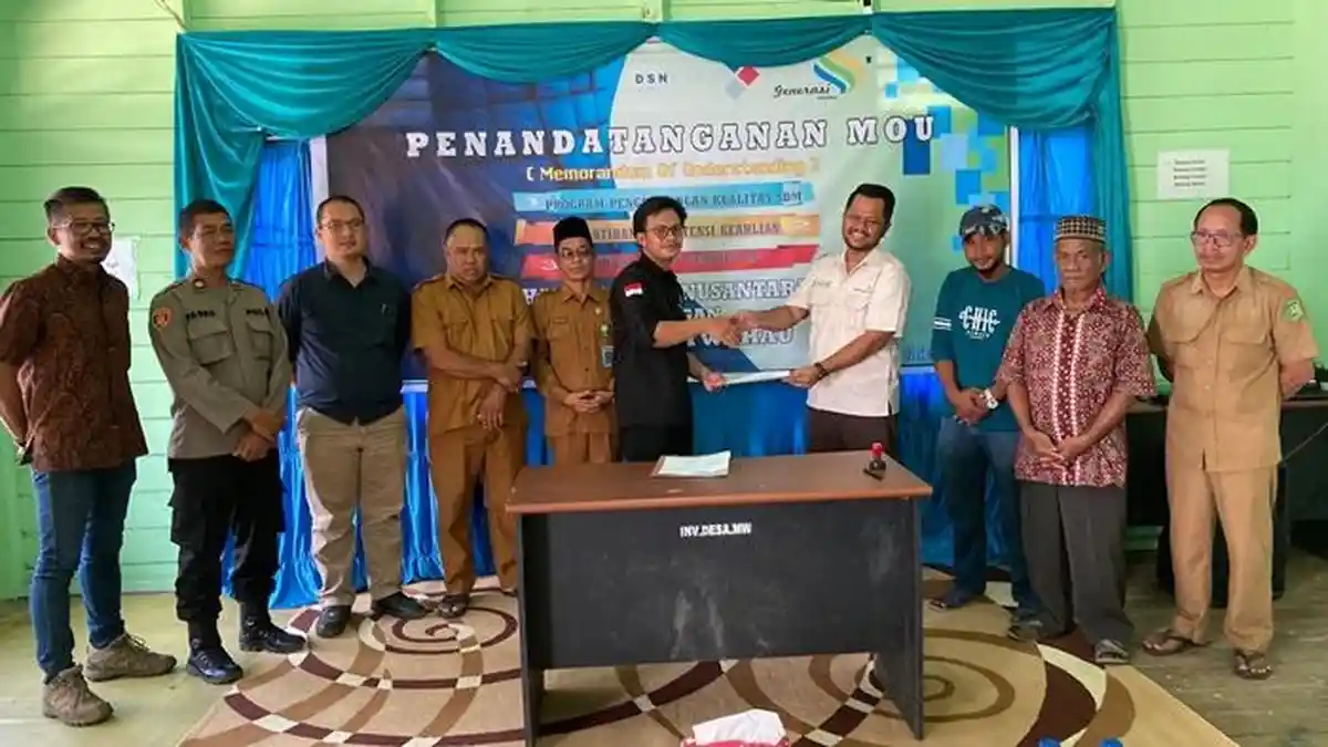 Dukung Pemberdayaan Anak Muda di Wahau, DSN Group Jalin Kerjasama dengan Gen W