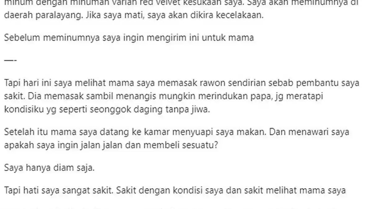 Tulisan Curhatan Novia Widyasari di Quora: Mahasiswi yang Bunuh Diri Diduga Depresi