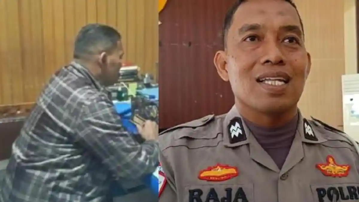 Klarifikasi AIPTU RAJAMUDDIN Soal Biarkan Anaknya Hajar Wakepsek hingga Babak Belur