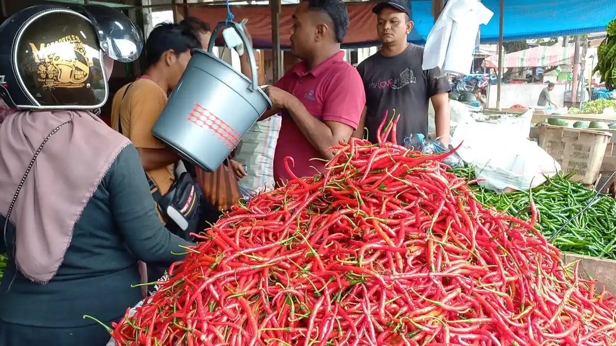 Harga Cabai dan Bawang Merah Mulai Bergerak Naik