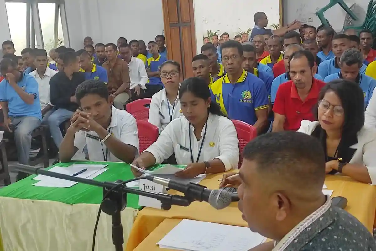 Peringati Bulan Kitab Suci Nasional Tahun 2023, Lapas Ende Gelar Berbagai Lomba