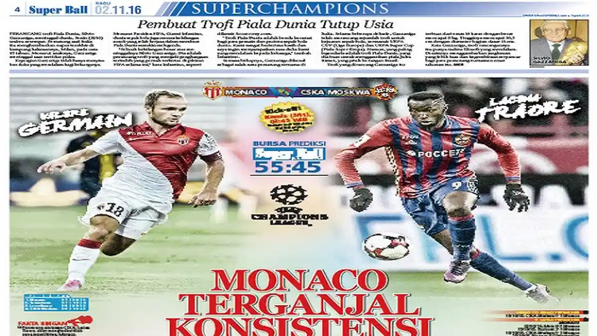 AS Monaco Ingin Kembali Raih Kemenangan
