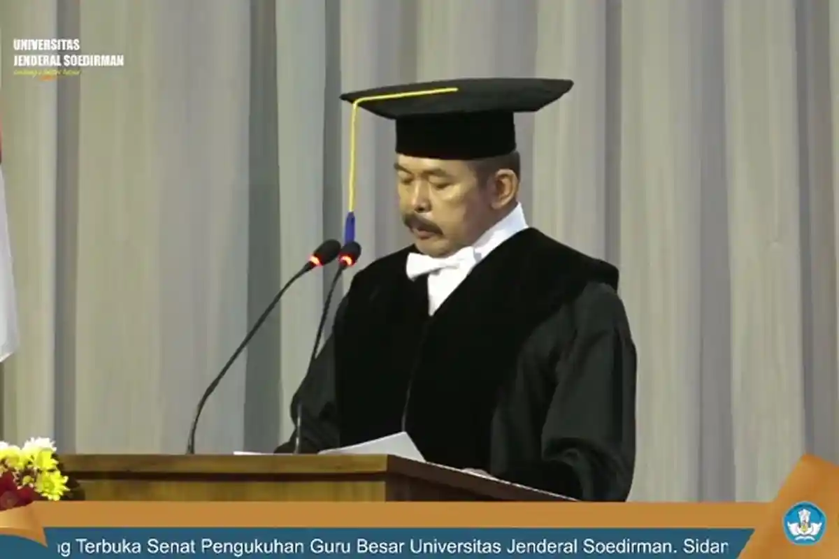 Dikritik BEM tapi Didukung Alumni, Ini Alasan Unsoed Angkat Jaksa Agung Burhanuddin Jadi Guru Besar