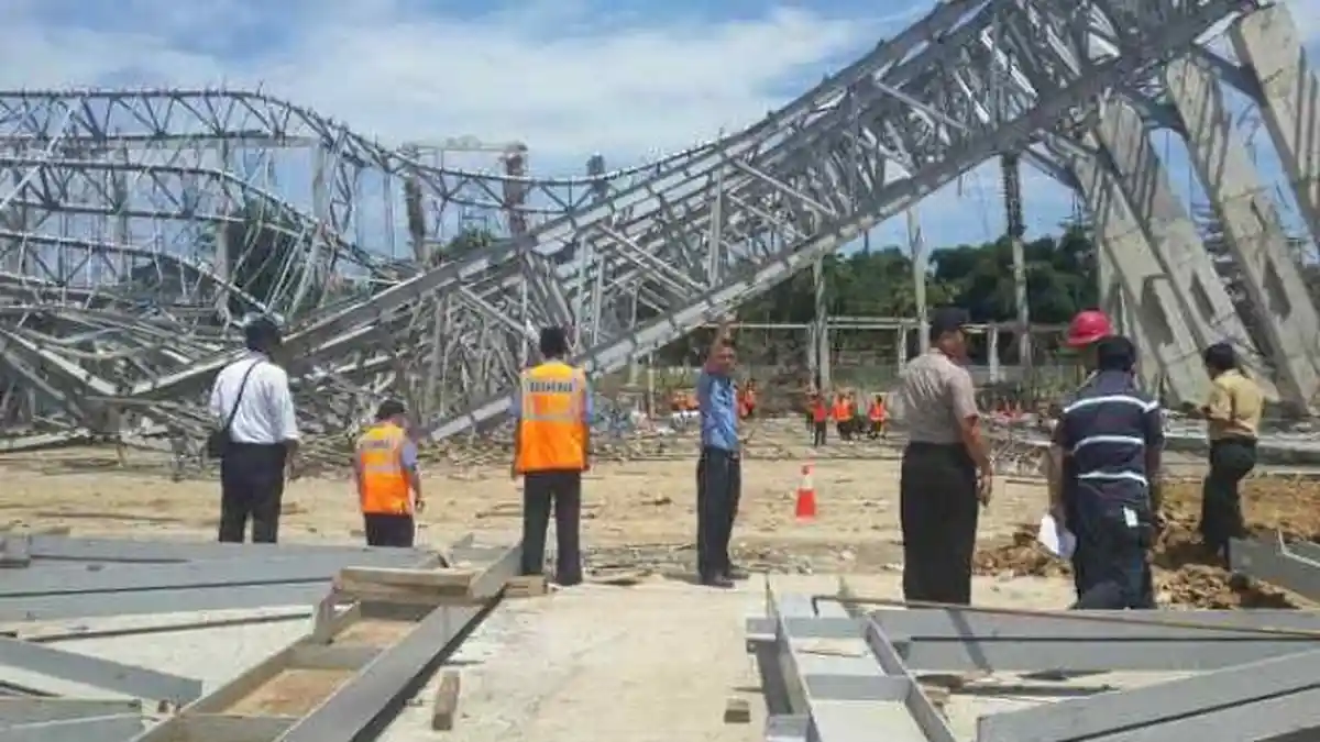 Nama Korban Tewas dan Luka Hanggar Roboh Bandara Sultan Hasanuddin