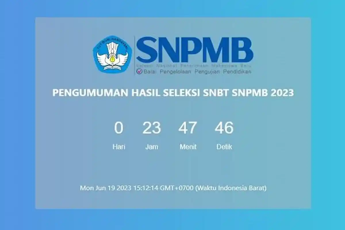 Link Utama Pengumuman UTBK SNBT 2023 dan 37 Link Mirror, Dapat Diakses Selasa, 20 Juni 2023