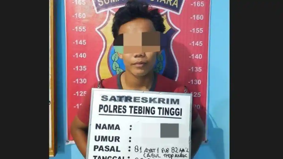 Pria 18 Tahun Cabuli Pacarnya yang Masih di Bawah Umur di Tebingtinggi