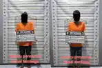 Modal Parang, 2 Pria di Medan Tertangkap Basah Curi Kabel Lampu di Fly Over Jamin Ginting