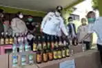 Satpol PP Tangerang Selatan Sita Ribuan Botol Miras
