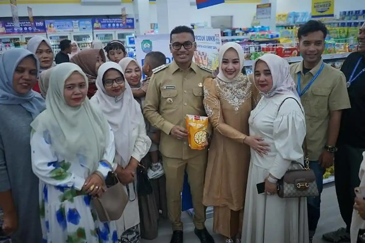 Bupati Abdya Resmikan 2 Gerai Indomaret, Safaruddin: 30 Persen Barang Dagangan Wajib Milik UMKM