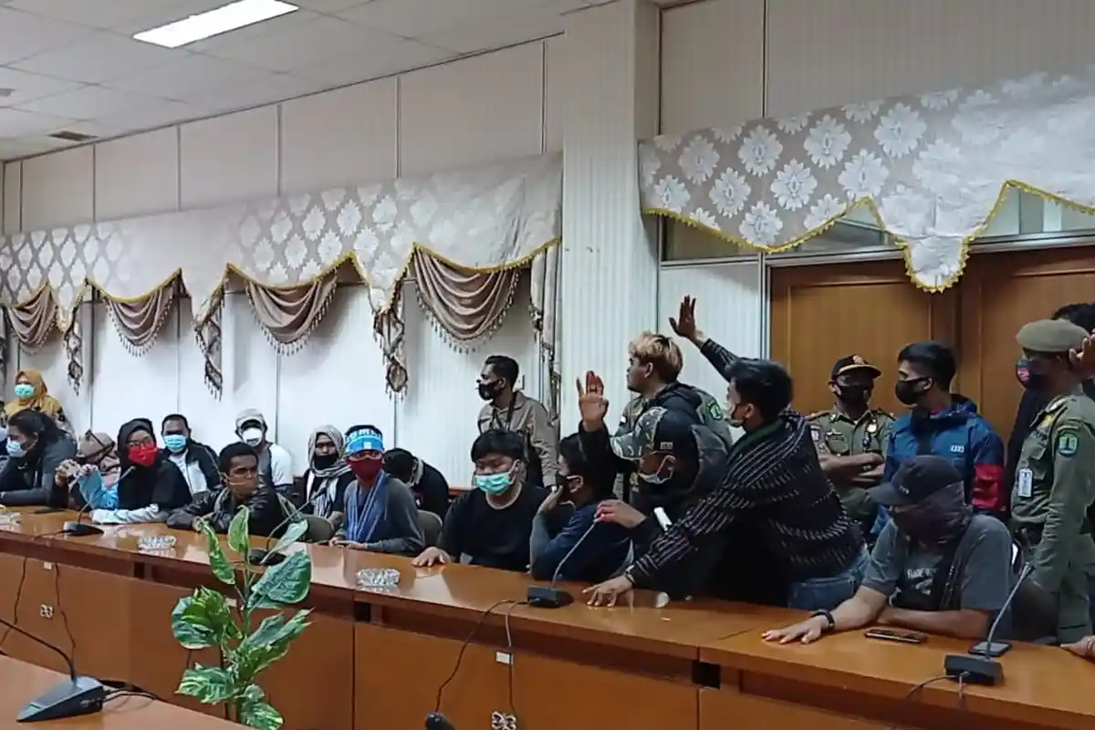 Anggota DPRD Nunukan Fraksi Demokrat Gat Khaleb Emosi Diinterupsi Sampai Sebut 'Pendemo Ecek-ecek'