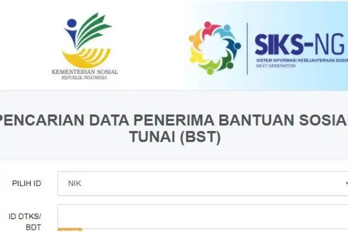LOGIN cekbansos.siks.kemsos.go.id untuk Cek BST Rp 500 Ribu, Cair di Bank Mandiri, BNI, BRI & BTN